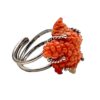 Anello con stella di corallo