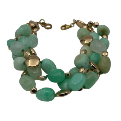 Bracciale in crisoprasio