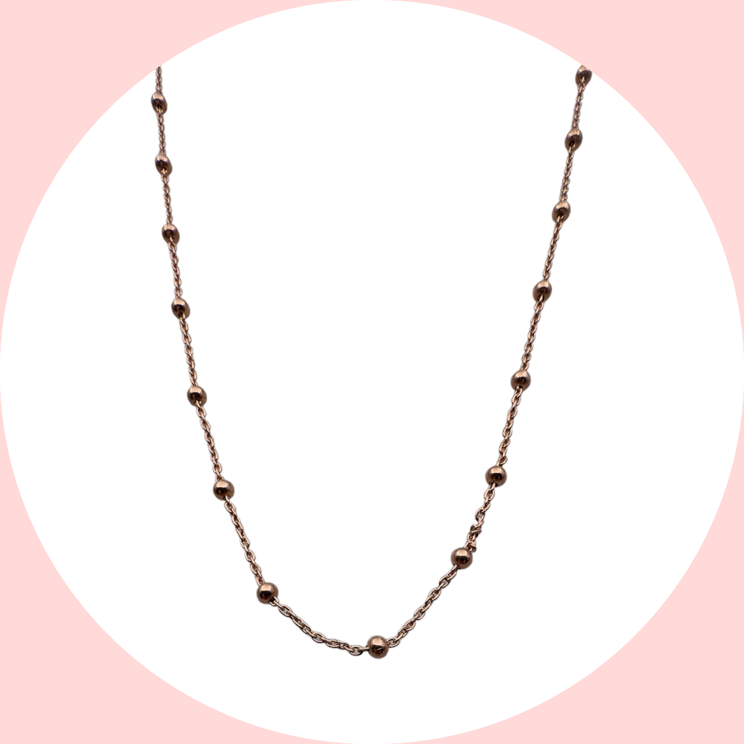 Collana girocollo con palline