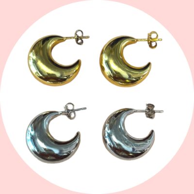 Orecchini mezza luna