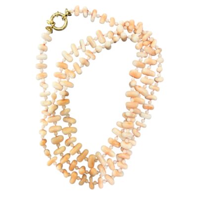 Collana in corallo Peau d'Ange